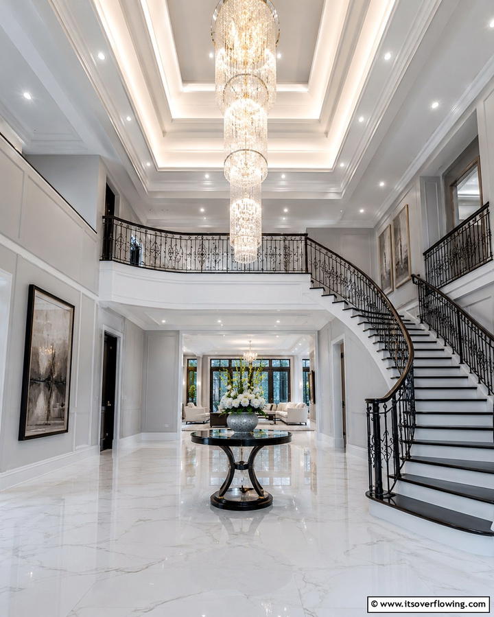 Tray Ceiling with Chandeliers - 25 Tray Ceiling Ideas to Elevate Your Room’s Design