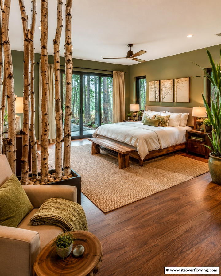 Tree Branch DecorOne - 30 Forest-Themed Bedroom Ideas for Nature-Inspired Retreats