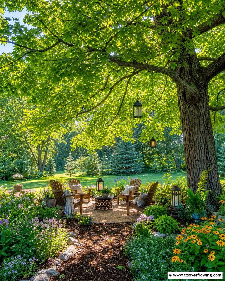 Tree Canopies - 20 Garden Shade Ideas to Create a Cool and Comfortable Outdoor Space