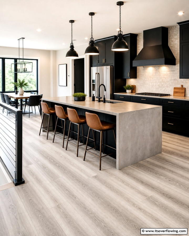 Trendy Vinyl Plank Flooring - 25 Kitchen Flooring Ideas for Durability and Style