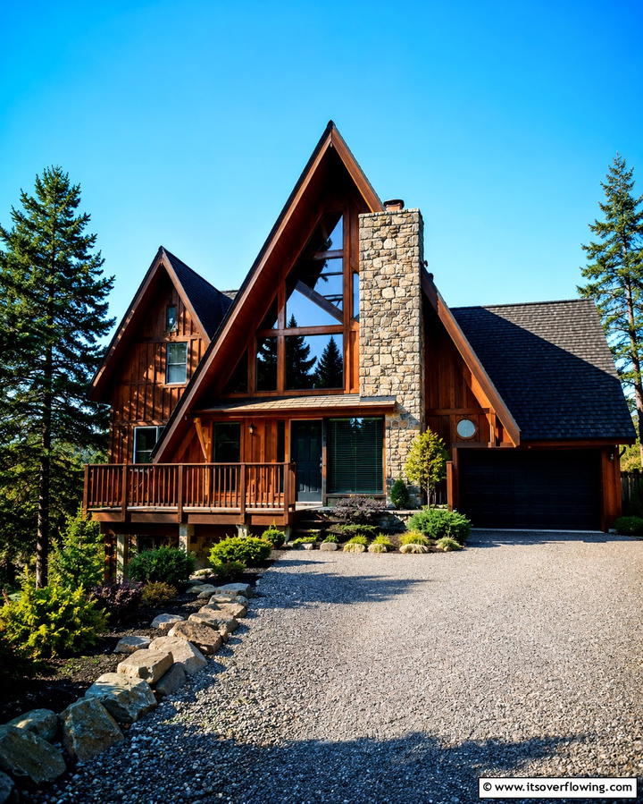 Triangular Roof Shapes - 25 1980s House Exterior Ideas for a Retro Look