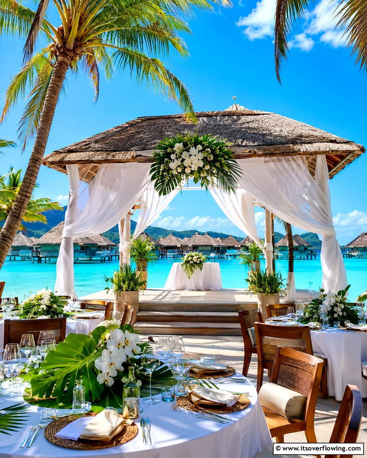 Tropical Island Escape - 25 Dreamy Destination Wedding Ideas for a Perfect Day