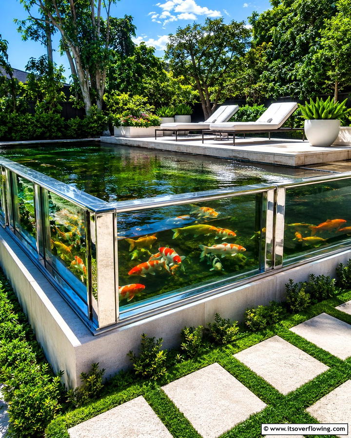 Tropical Koi Ponds - 25 Koi Pond Ideas to Enhance Your Outdoor Space