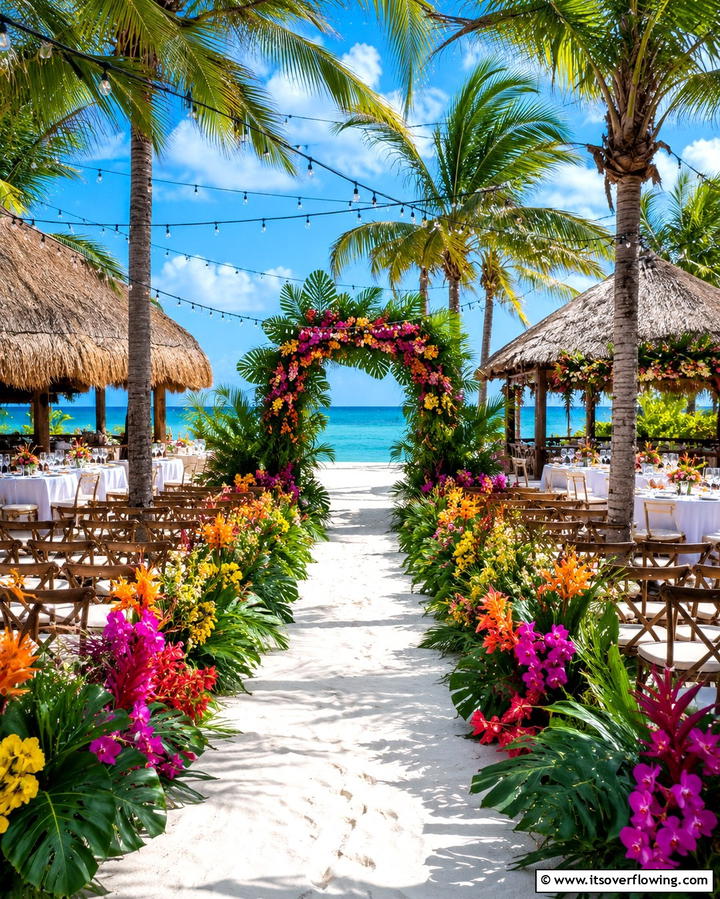 Tropical Paradise - 25 Dreamy Destination Wedding Ideas for a Perfect Day