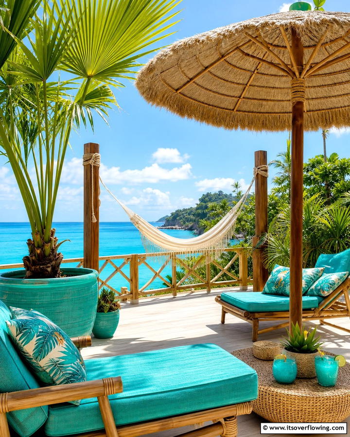 Tropical Paradise Escape - 25 Terrace Design Ideas for Outdoor Living