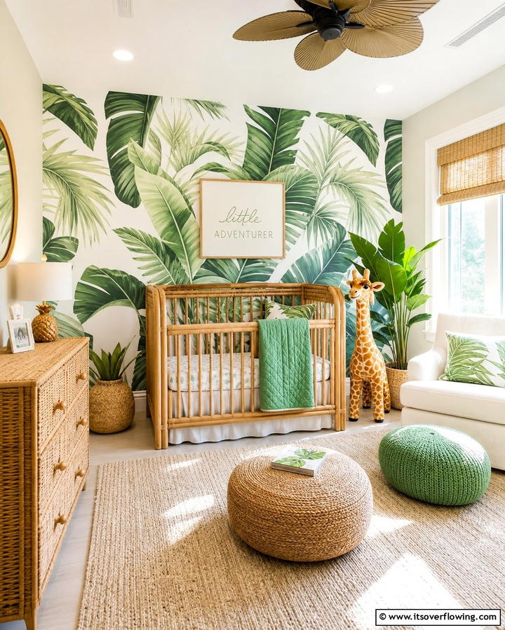 Tropical Paradise Nursery - 25 Whimsical Nursery Ideas for a Magical Space