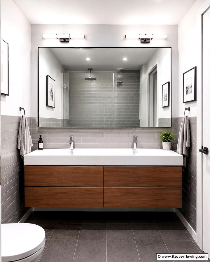 Trough Sinks for Shared Bathrooms - 20 Small Bathroom Sink Ideas for a Functional and Stylish Space