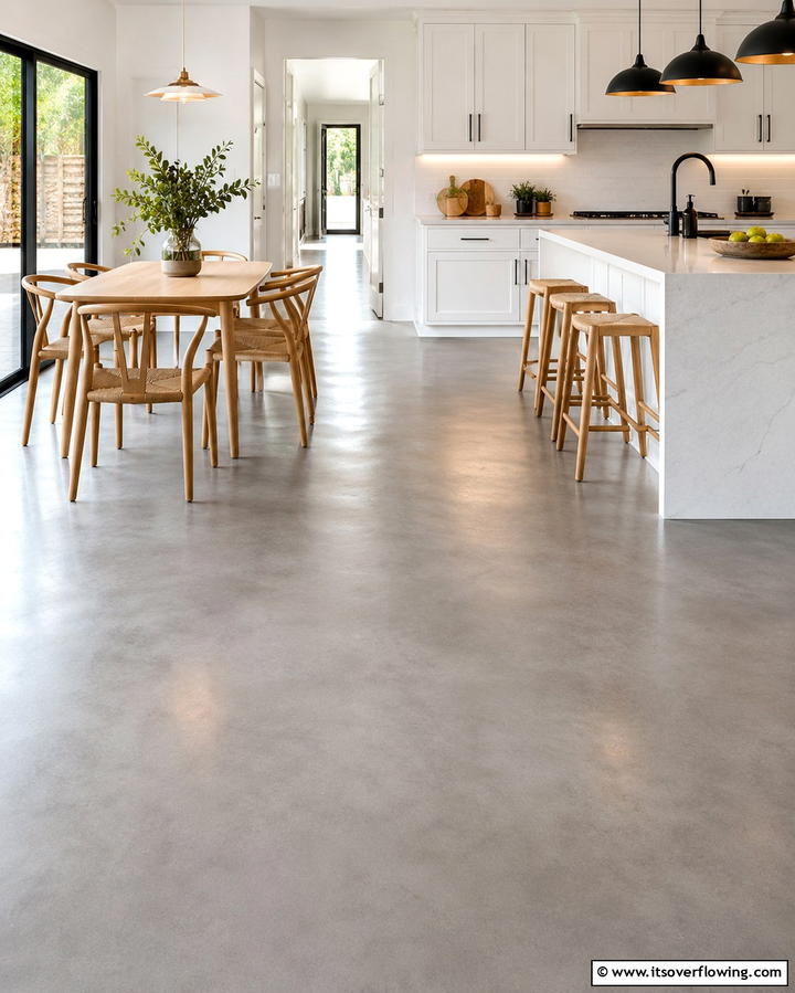 Troweled Concrete Floors - 20 Types of Concrete Floor Finishes for Durability