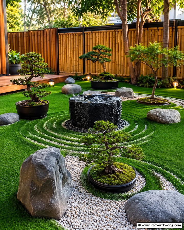 Turf Zen Garden - 25 Backyard Turf Ideas for a Low-Maintenance Lawn