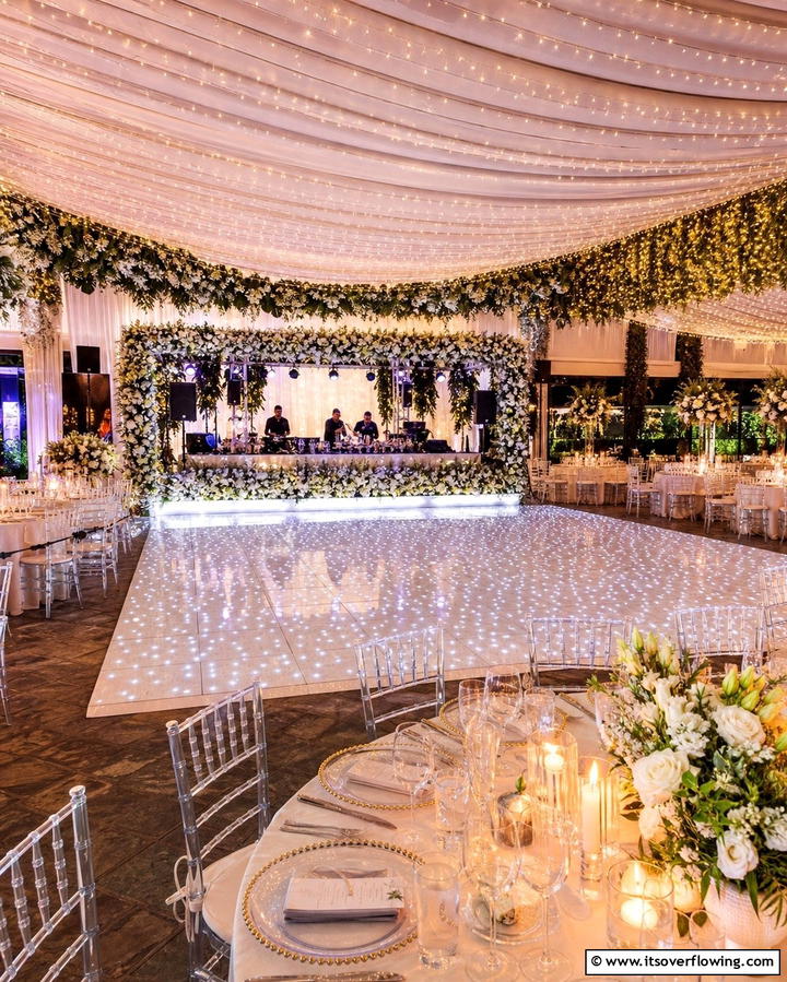 Twinkling Dance Floor - 25 Fairytale Wedding Ideas for Your Dream Ceremony