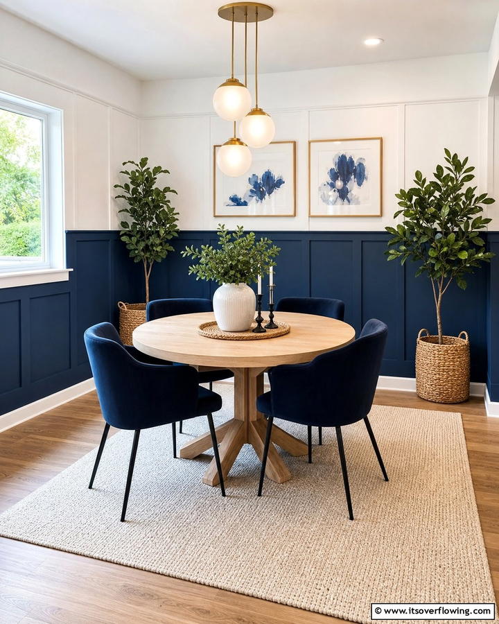 Two Tone Board and Batten Design - 25 Board and Batten Wall Ideas to Elevate Your Home’s Interior