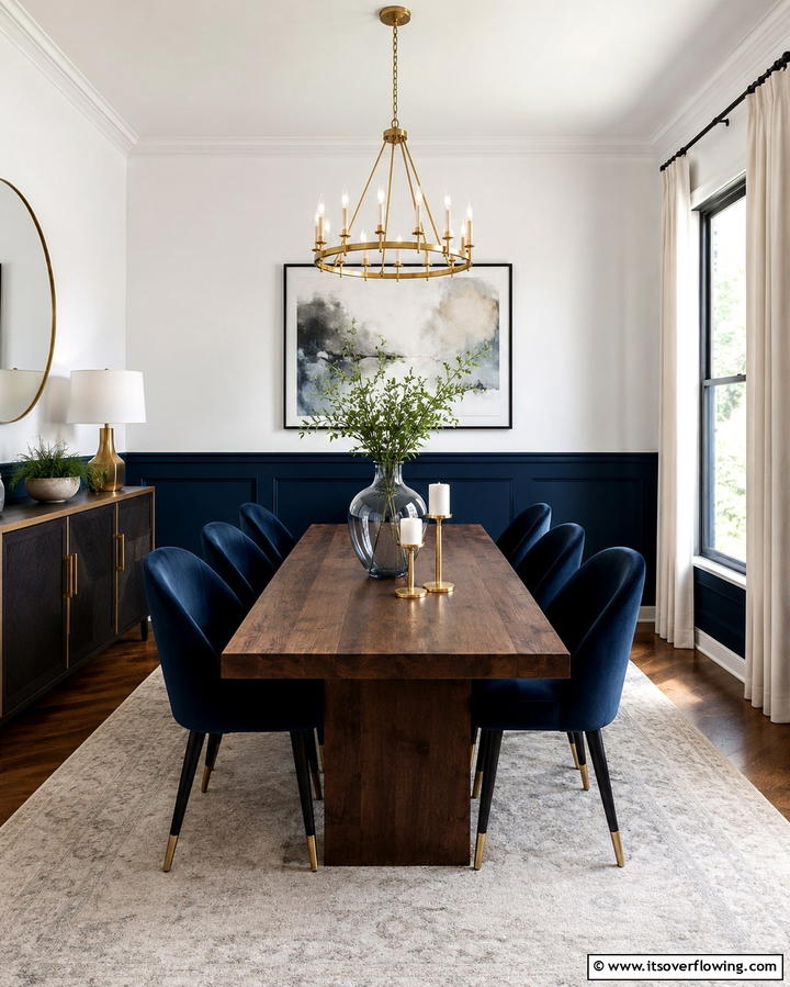Two Tone WallsExact - 30 Vibrant Colorful Room Decor Ideas for Bold & Cheerful Spaces