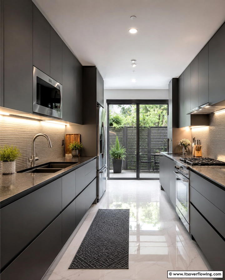 Under Cabinet LightingExact - 30 Parallel Modular Kitchen Designs for Efficient Cooking