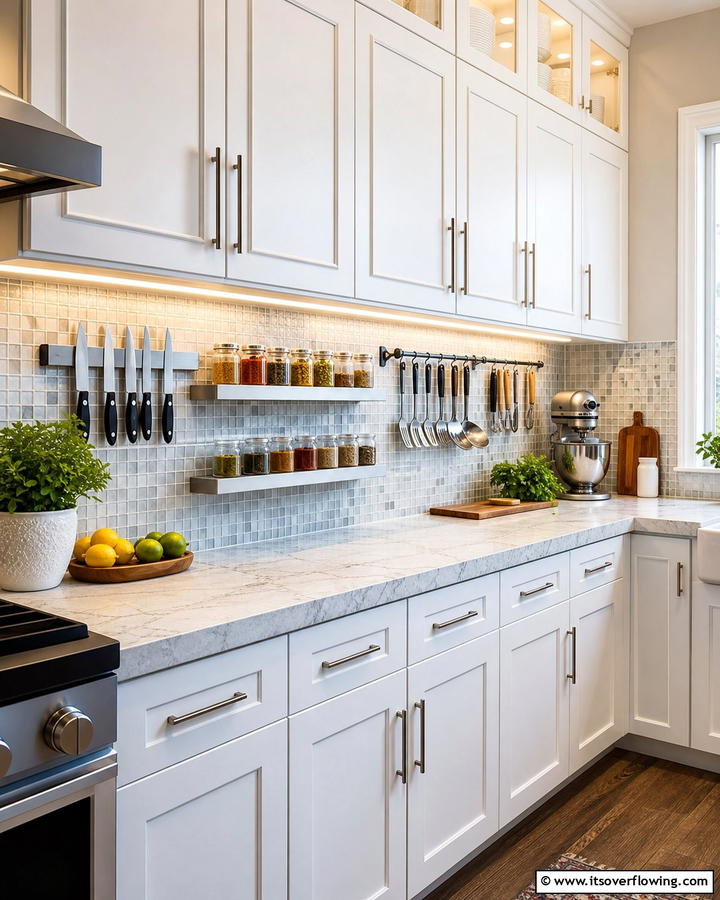Under Cabinet Storage Solutions - 21 Kitchen Cabinet Organization Ideas for Clutter-Free Spaces