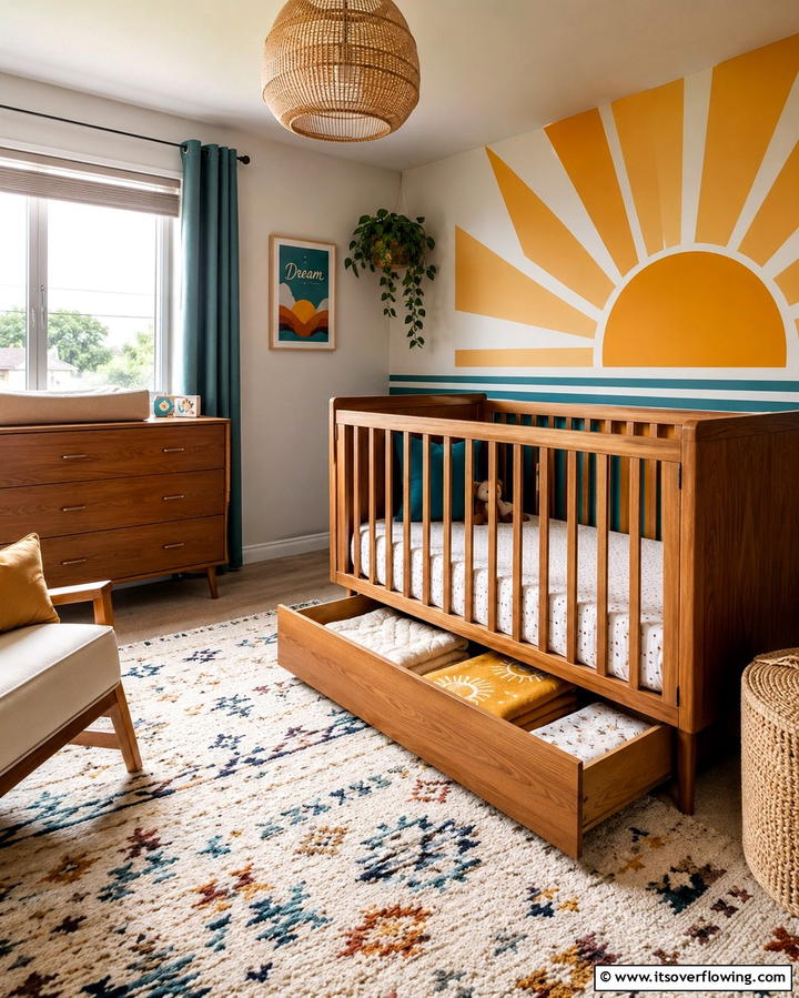 Under Crib Storage Drawers - 25 Nursery Storage Ideas for a Clutter-Free Space
