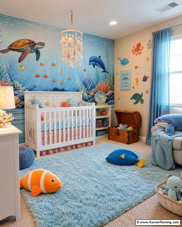 Under the Sea - 25 Baby Boy Nursery Ideas for a Cozy and Fun Space