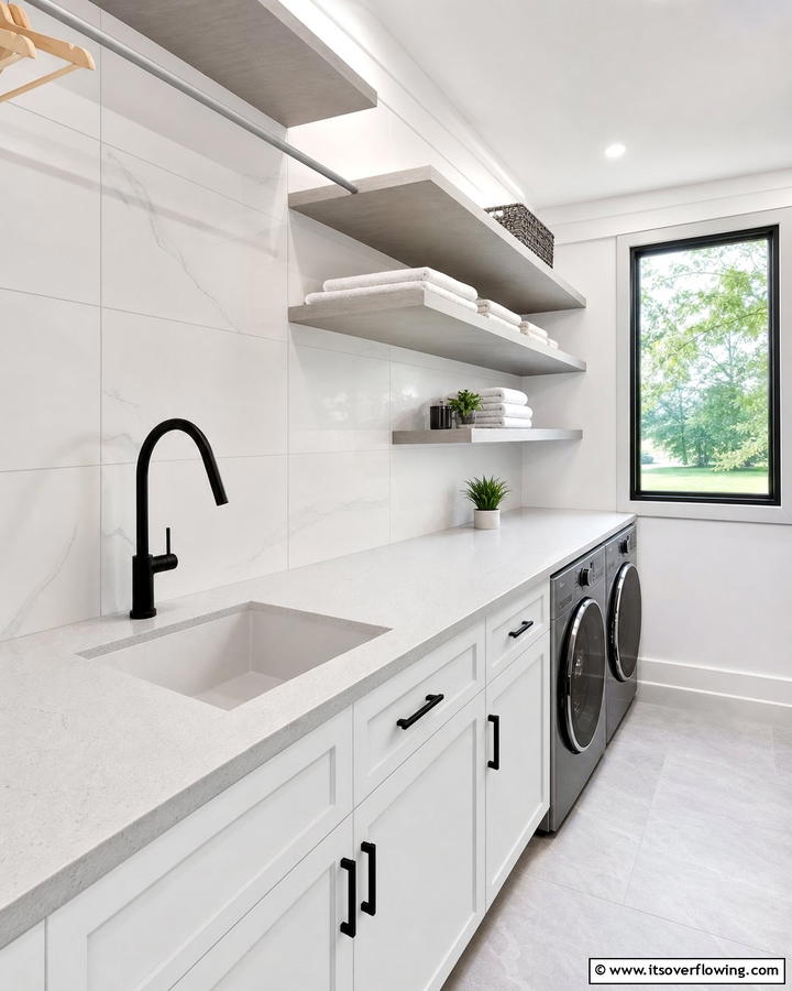 Undermount Sink - 20 Functional Laundry Room Sink Ideas for Efficiency