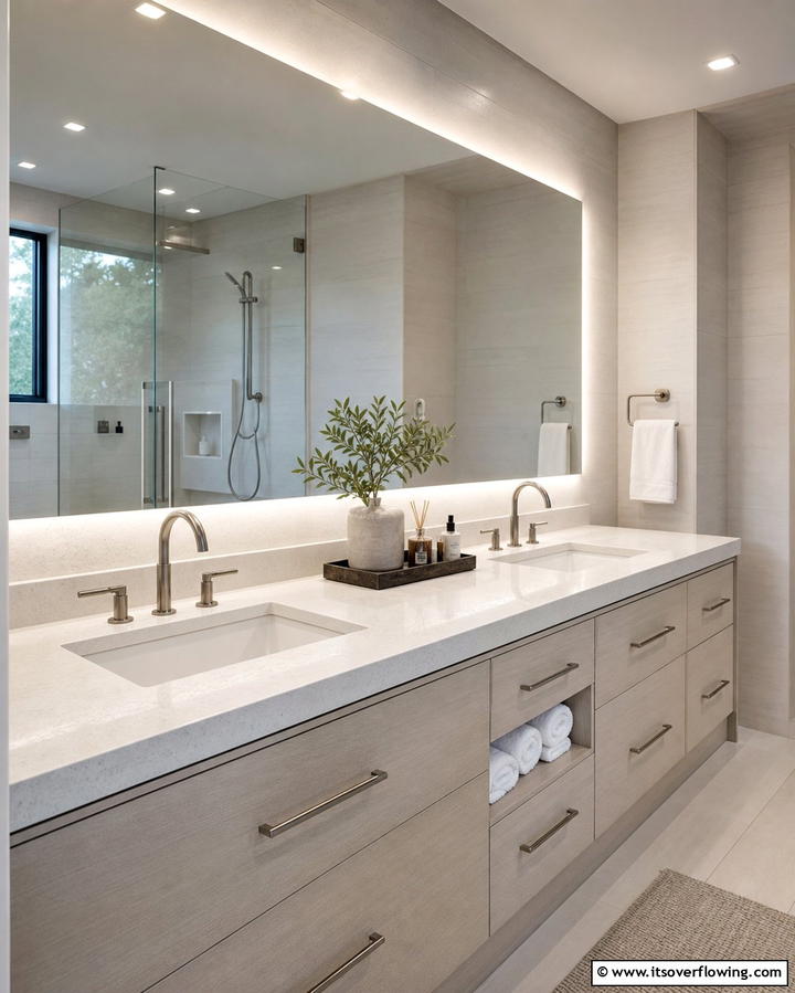 Undermount Sinks for Seamless Style - 25 Bathroom Sink Ideas for Style and Functionality