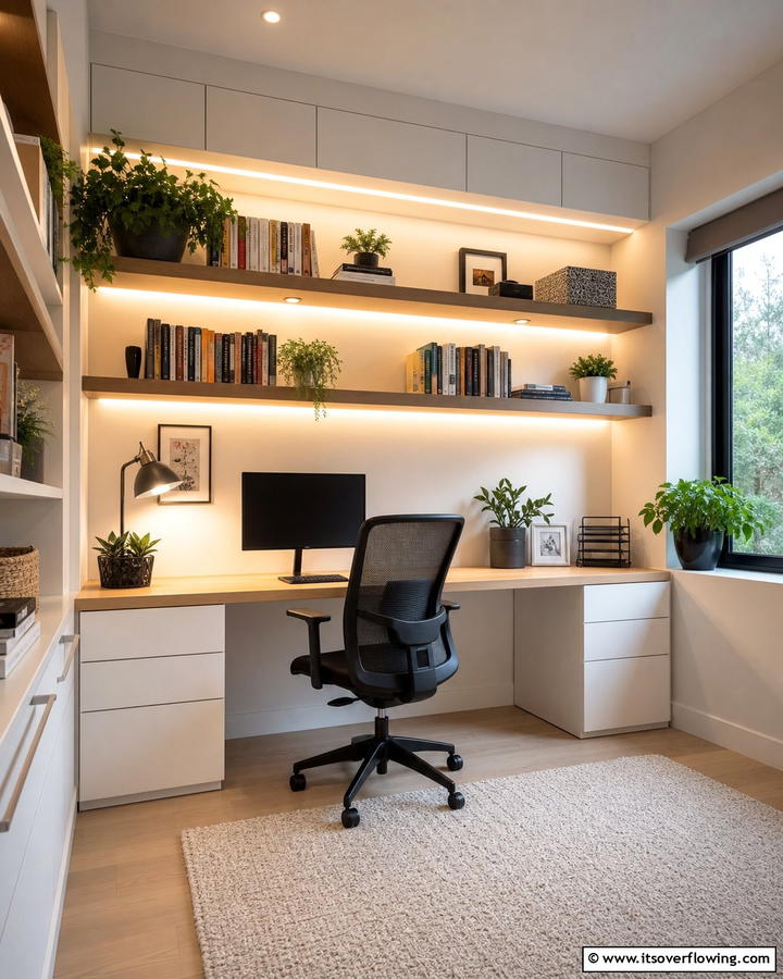 Undershelf Lighting - 20 Cabinet Lighting Ideas to Brighten Your Space