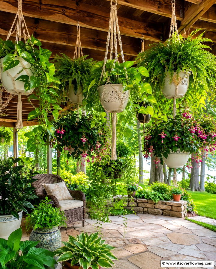 Unique Hanging Plants - 25 Under Deck Landscaping Ideas for Hidden Spaces