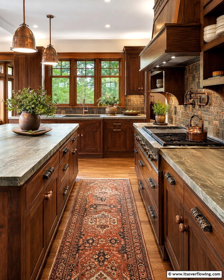 Unique Hardware Designs - 25 Craftsman Kitchen Ideas for a Classic and Timeless Design