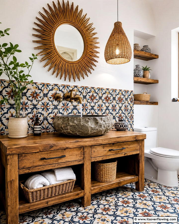 Unique Sink Designs - 25 Eclectic Bathroom Ideas for a Unique and Personalized Space