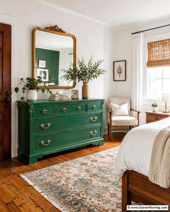 Unique Upcycled Furniture - 30 Moody Dark Boho Bedroom Decor Inspirations for Cozy Nights