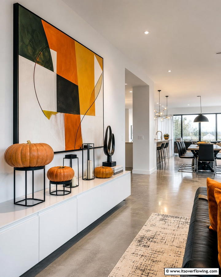 Unique Upside Down Pumpkin Displays - 21 Pumpkin Decor Concepts for Autumn-Inspired Home Styling
