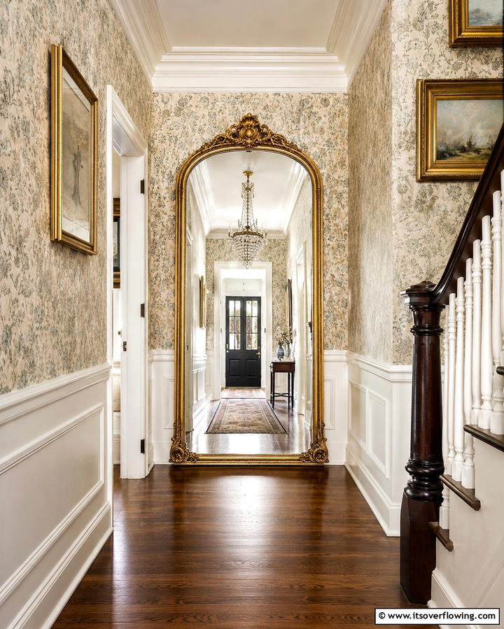 Upholstered Benches - 25 Victorian Hallway Ideas for a Grand Entrance