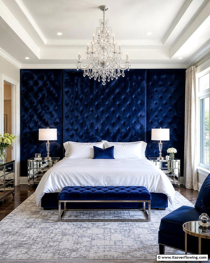 Upholstered Wall Panels - 25 Feature Wall Ideas to Transform Your Space