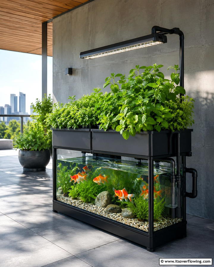 Urban Aquaponics - 25 Urban Garden Ideas for Small Spaces