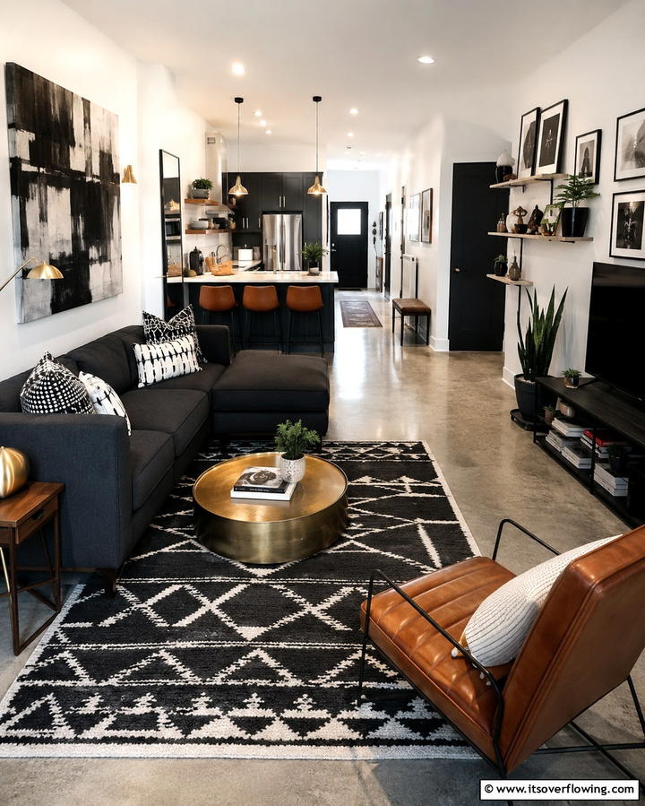Urban Chic Aesthetics - 30 Studio Apartment Ideas to Maximize Small Space Efficiency