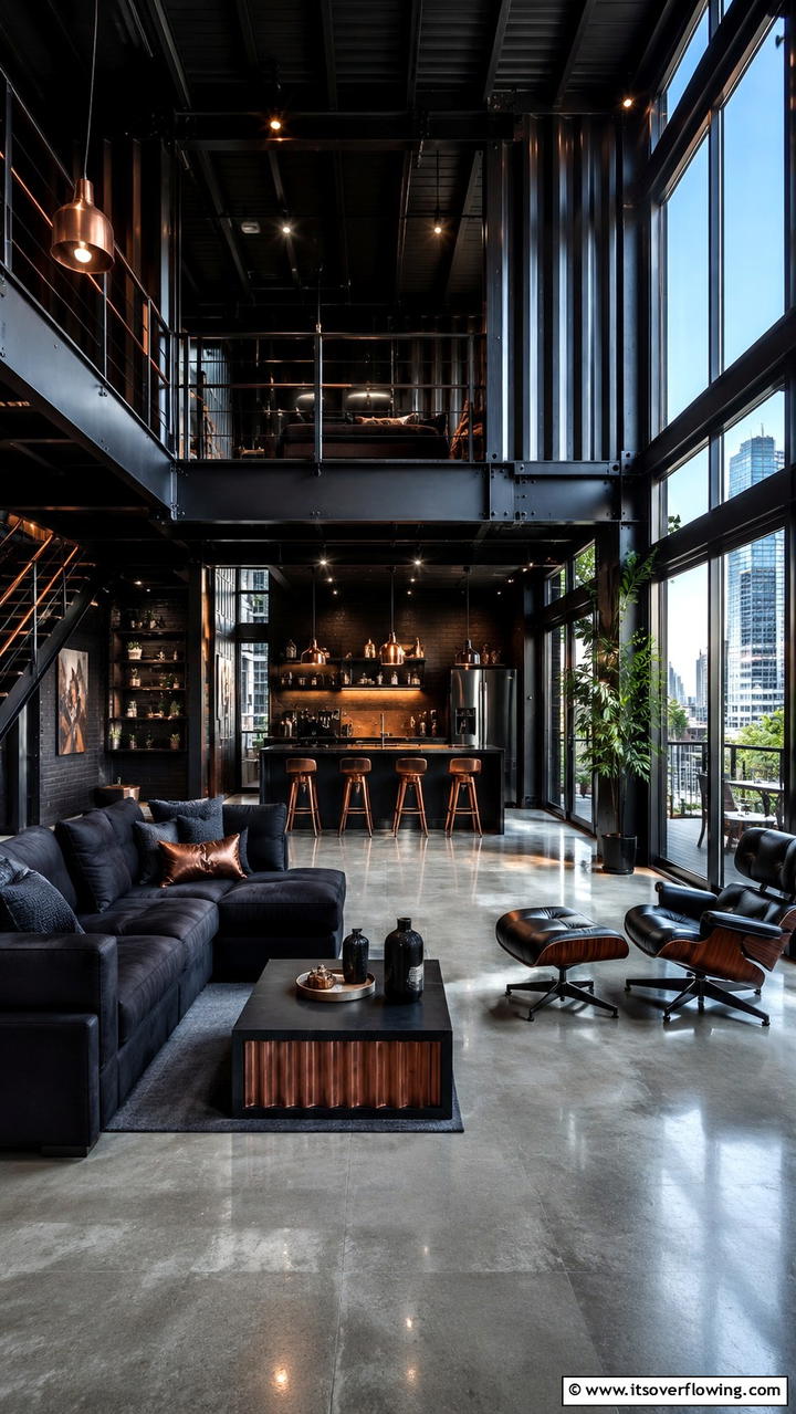 Urban Chic Container Loft - 30 Container Home Ideas for Sustainable Living