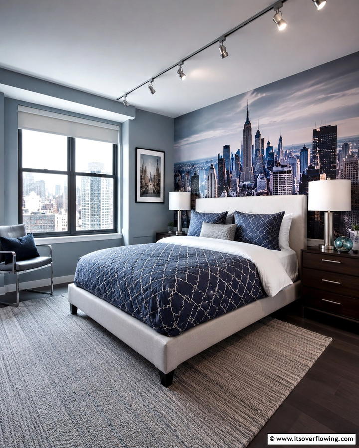 Urban Chic Guest Room - 30 2000s Room Ideas for Nostalgic Y2K Vibes
