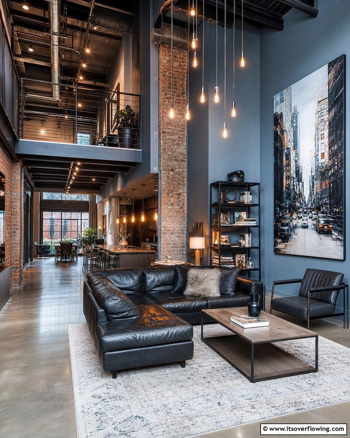 Urban Elegance Industrial Blue gray Walls - 21 Blue-Gray Paint Colors for Sophisticated Interiors