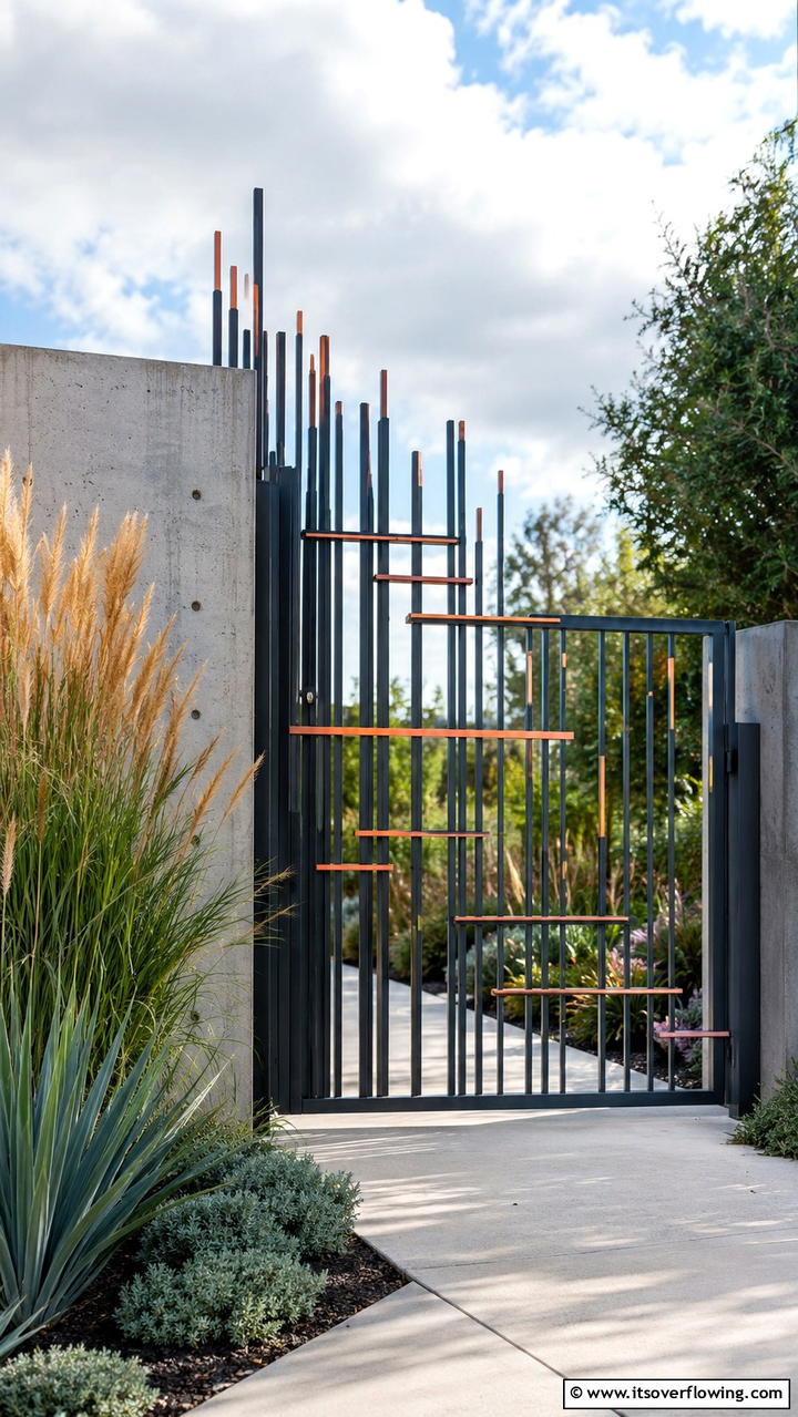 Urban Garden Contemporary - 30 Garden Gate Ideas- Charming Entrances & DIY Projects