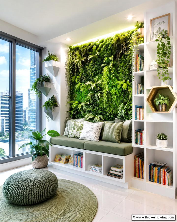 Urban Garden Reading - 30 Kids Reading Nook Ideas- Cozy Spaces for Young Readers