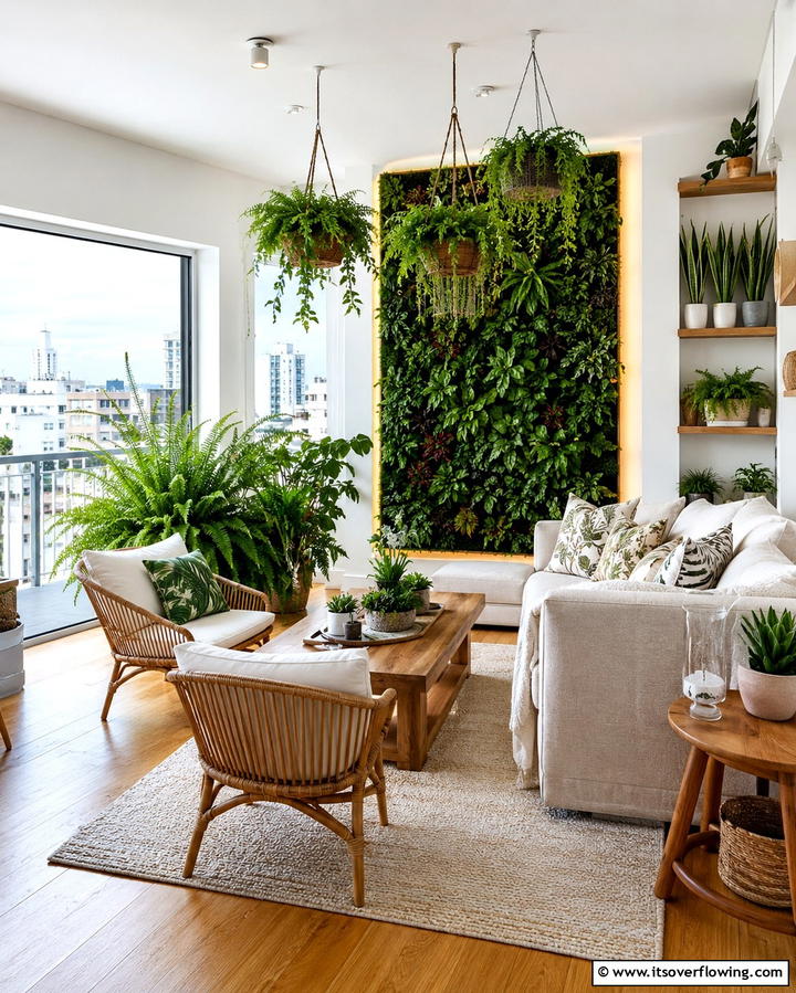 Urban Greenery - 20 Metro Style Interior Design Ideas for Urban Living