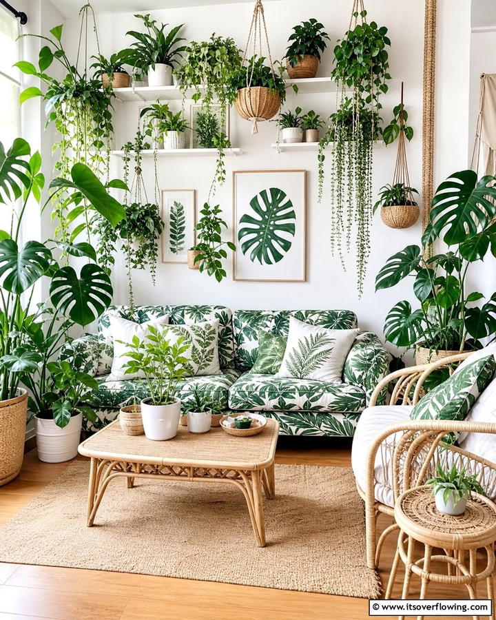 Urban Jungle Indoor Garden - 30 Inspiring Home Decor Ideas to Refresh Your Living Space