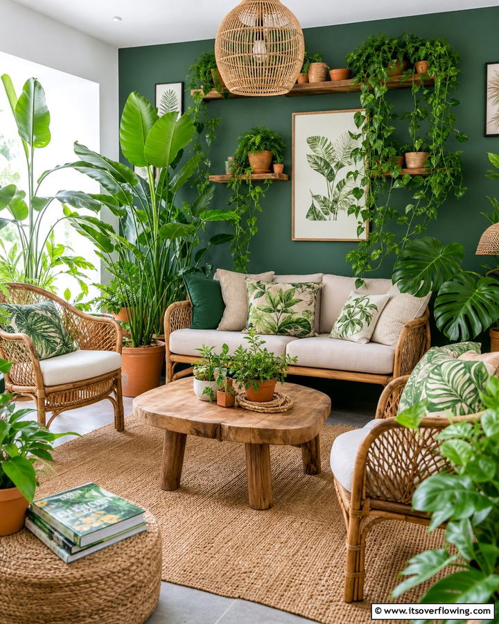 Urban Jungle Oasis - 21 Room Decorating Concepts for Personalized Interior Spaces