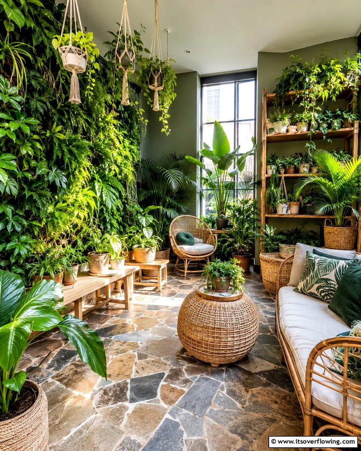 Urban Jungle Sensory Garden - 30 Sensory Room Ideas for Calming and Stimulating Spaces