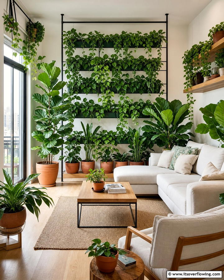 Urban Jungle with Indoor Plants - 21 Apartment Decorating Ideas for Stylish Small Spaces