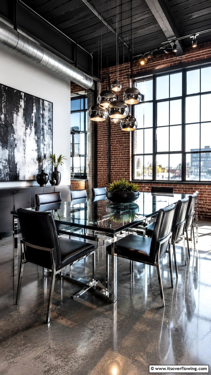 Urban Loft Dining - 30 Dining Room Ideas for Memorable Gatherings