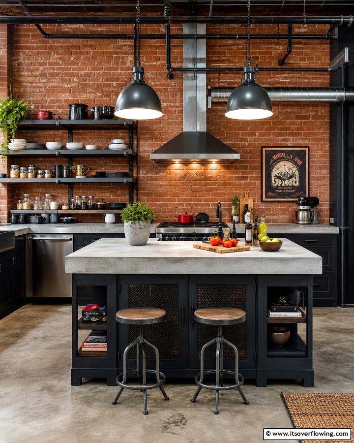 Urban Loft Inspired Counter Decor - 30 Kitchen Counter Decor Ideas to Elevate Your Space