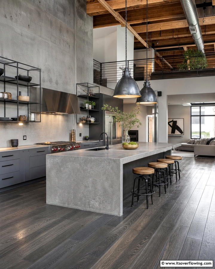 Urban Loft Living - 21 Gray Kitchens- Timeless Designs for Modern Homes