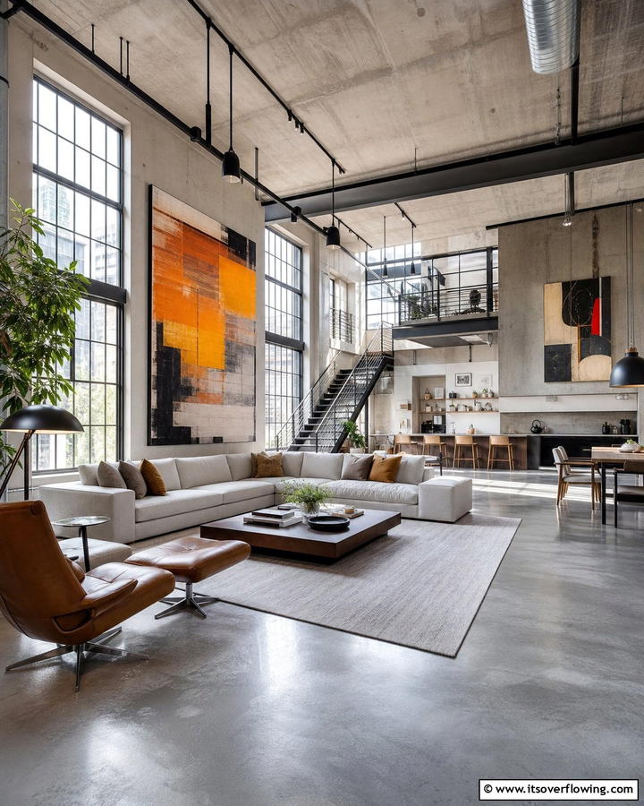 Urban Loft Modernity - 21 Room Decorating Concepts for Personalized Interior Spaces