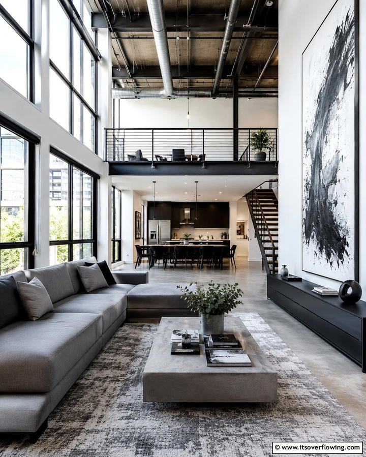 Urban Loft Vibes - 30 2000s Interior Design Ideas for Retro Revival