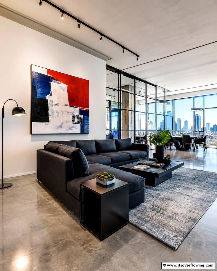 Urban Modern Style - 30 Pinterest Living Room Decor Ideas for 2024 Trends