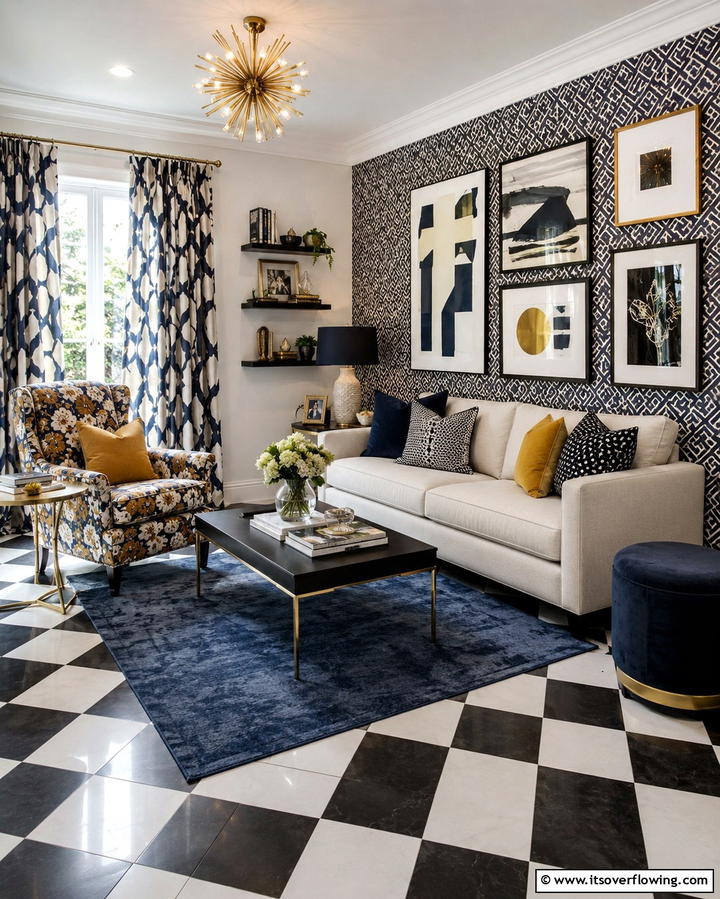 Use Bold Patterns and Prints - 25 Eclectic Interior Design Ideas for Unique Homes