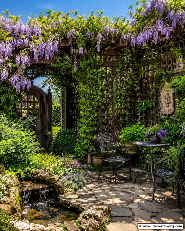 Use Trellises with Climbing Plants - 30 Cheap Ways to Block Neighbors View in Your Garden